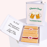 For Dad Christmas cake cards