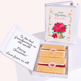 For Grandparents Christmas cake cards