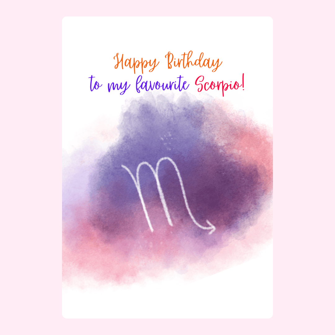 Birthday card for Scorpio, image 10_026b1ad2