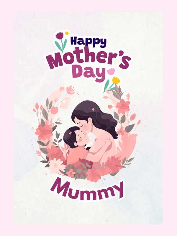 Mother's Day card with mummy and child, 11_12cd4d9e