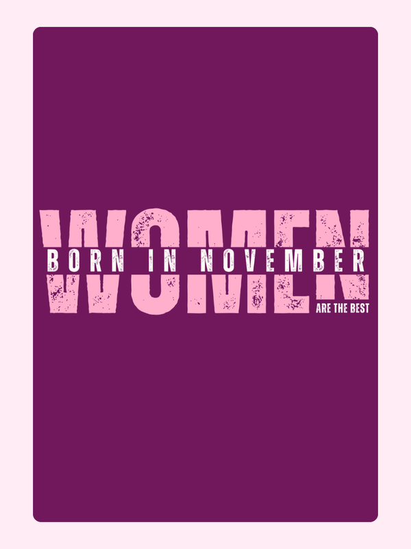 November birthday gift for women