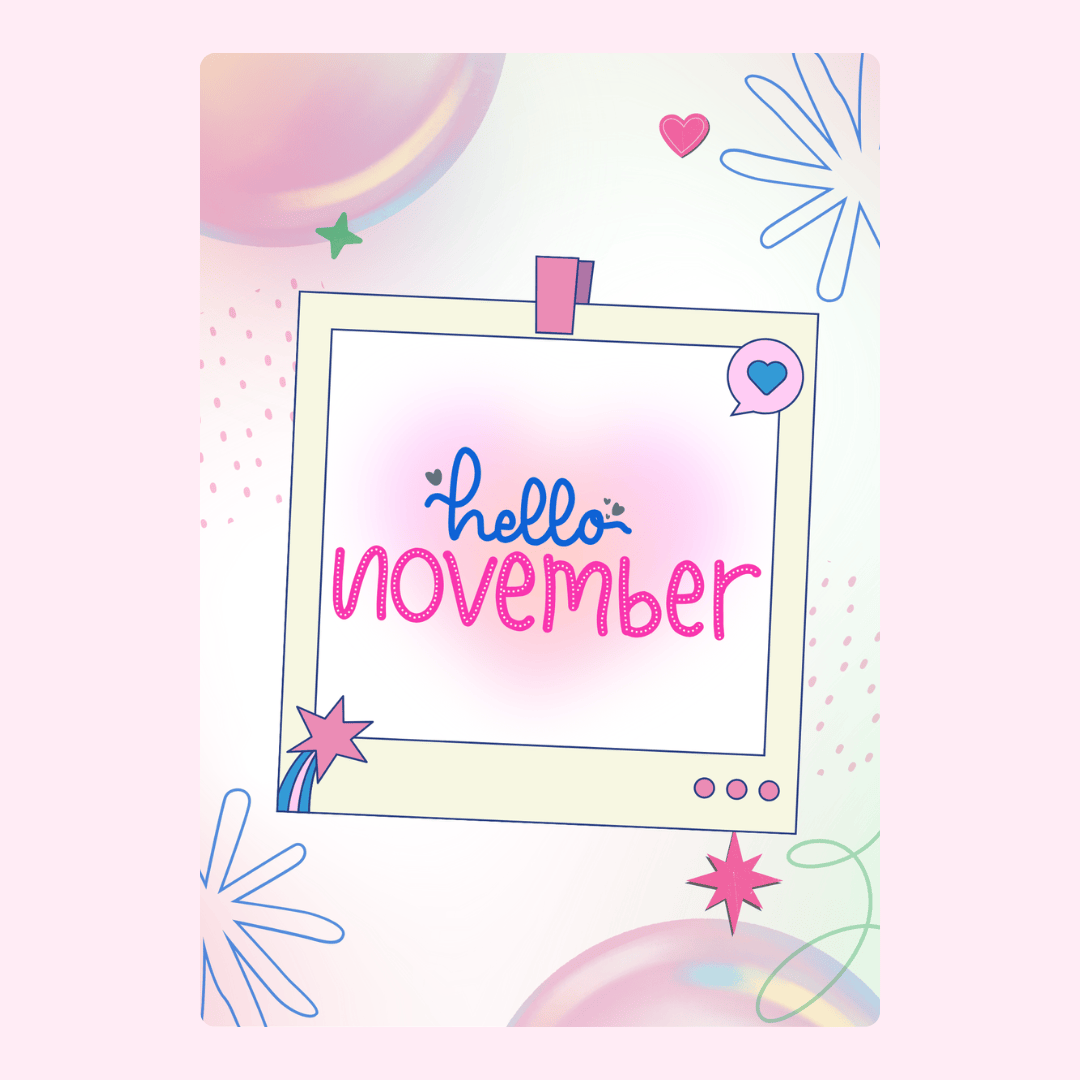 Hello November greeting, image 13