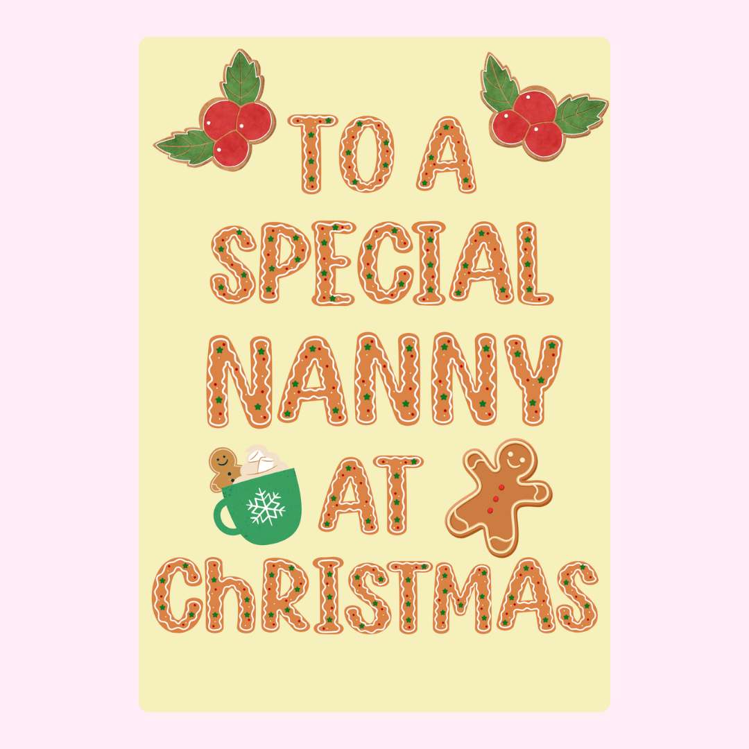 To A Special Nanny