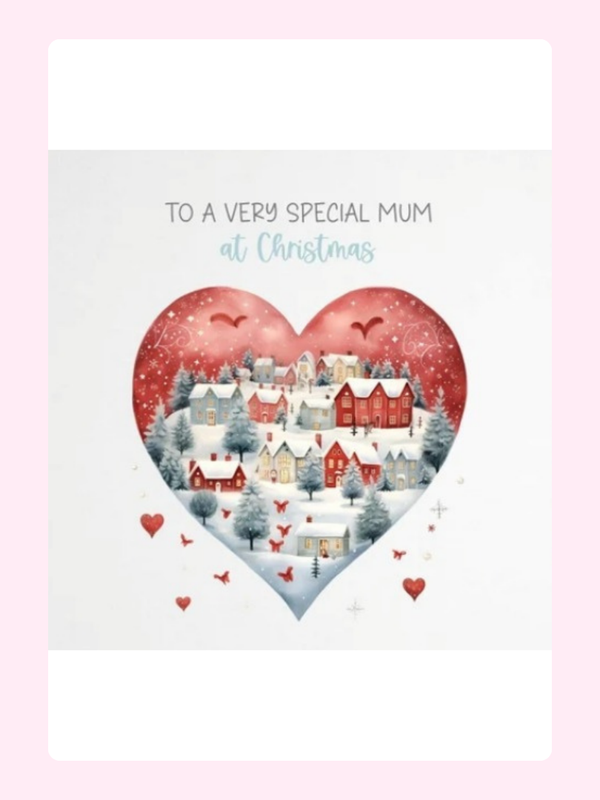 A Very Special Mum Cake Card