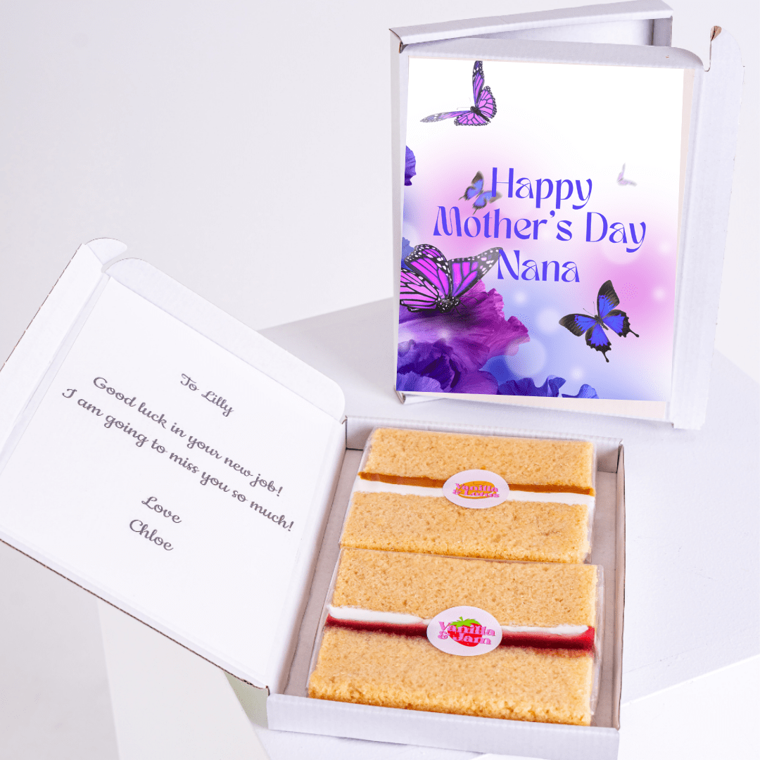 Mother's Day card & cake for Nana, with note to Lilly (16_b4d0e200)