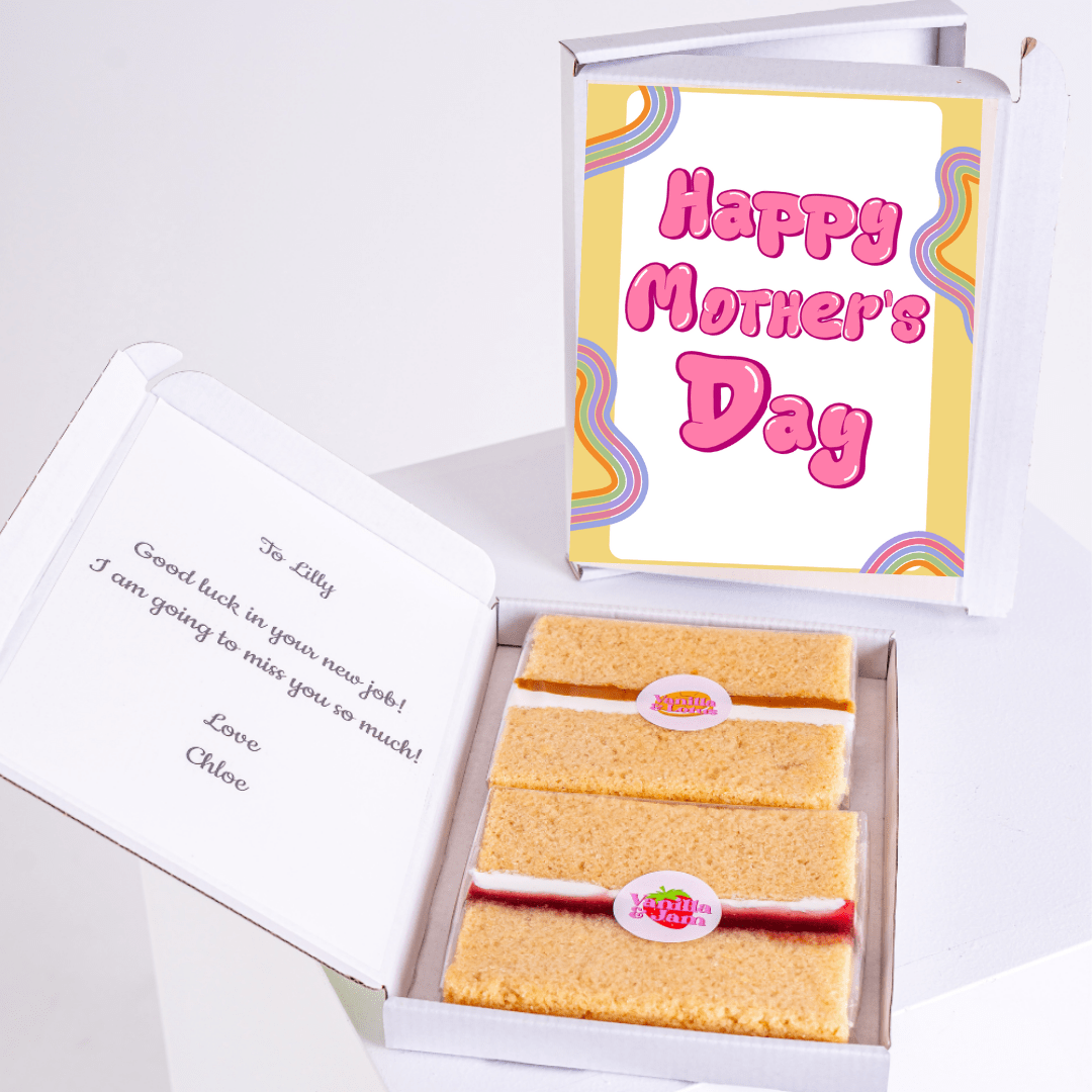 Mother's Day cake gift with card for Lilly.