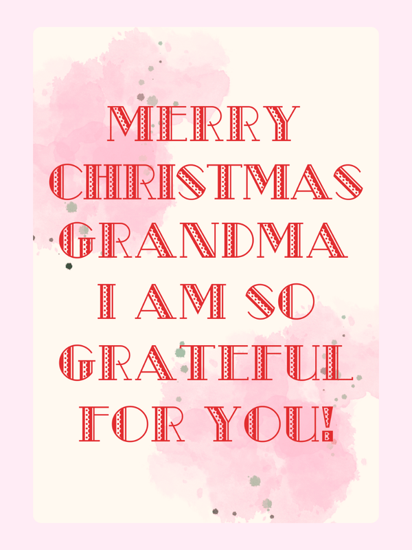 I Am So Grateful To You Cake Card, for grandparents