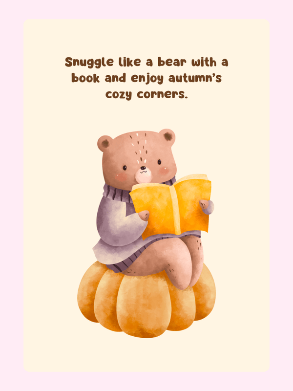 Snuggle Bear Cake Card