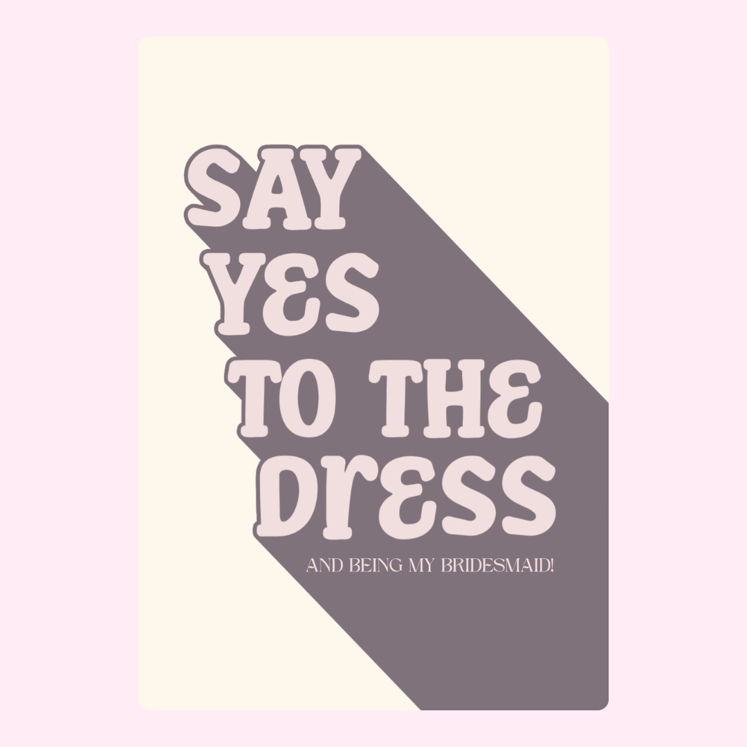 Say Yes to the Dress bridesmaid invitation 19_47474ef3