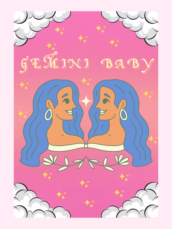 Gemini Baby art print, 19_809541f8-df08-4936-8bf5-06b7606adf7a