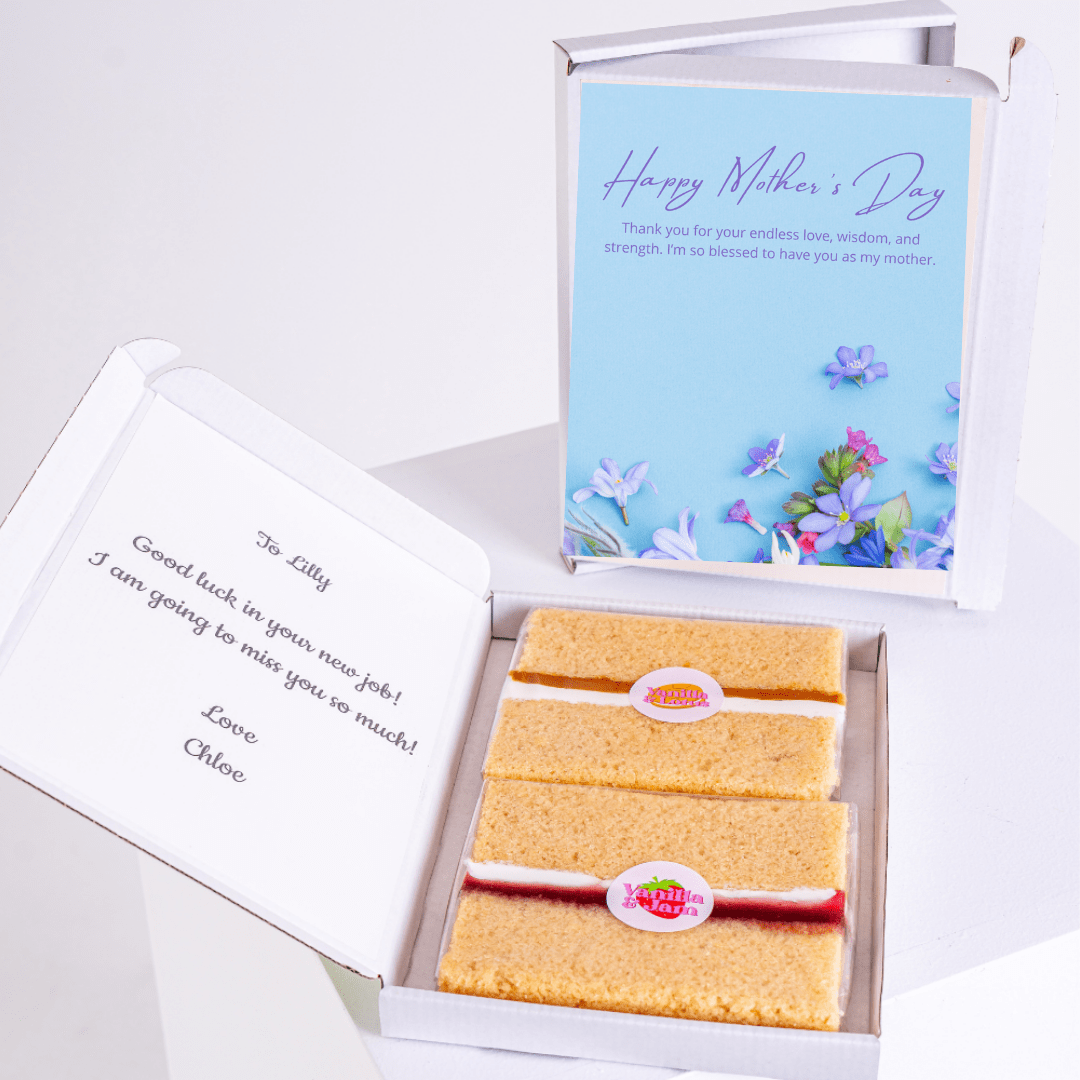 Mother's Day cake and card gift for Lilly