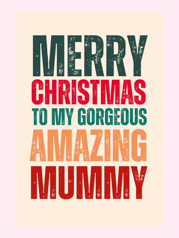 Merry Christmas message