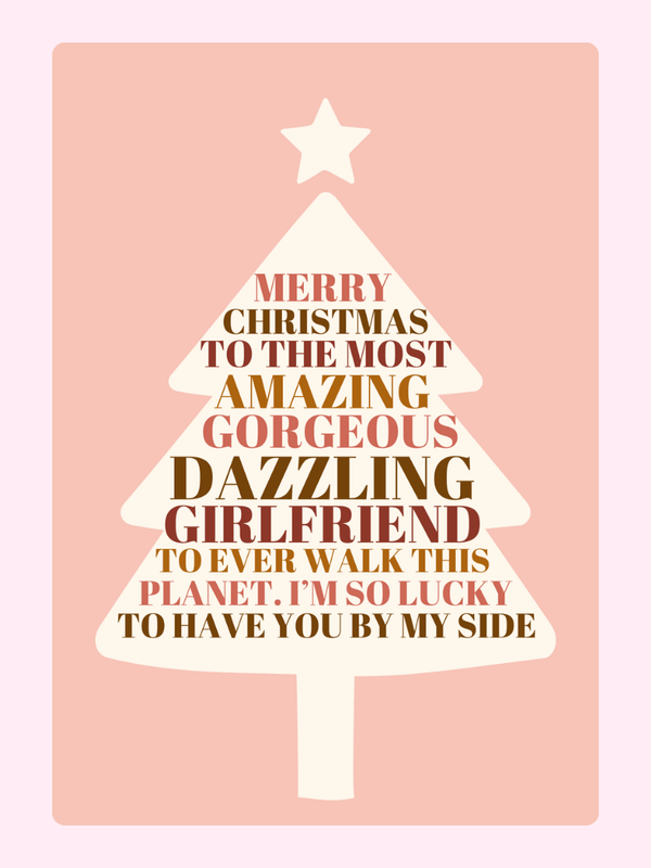 Amazing Gorgeous Dazzling Cake Card, Christmas