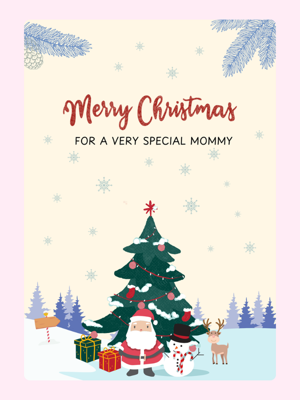 Christmas card for Mommy