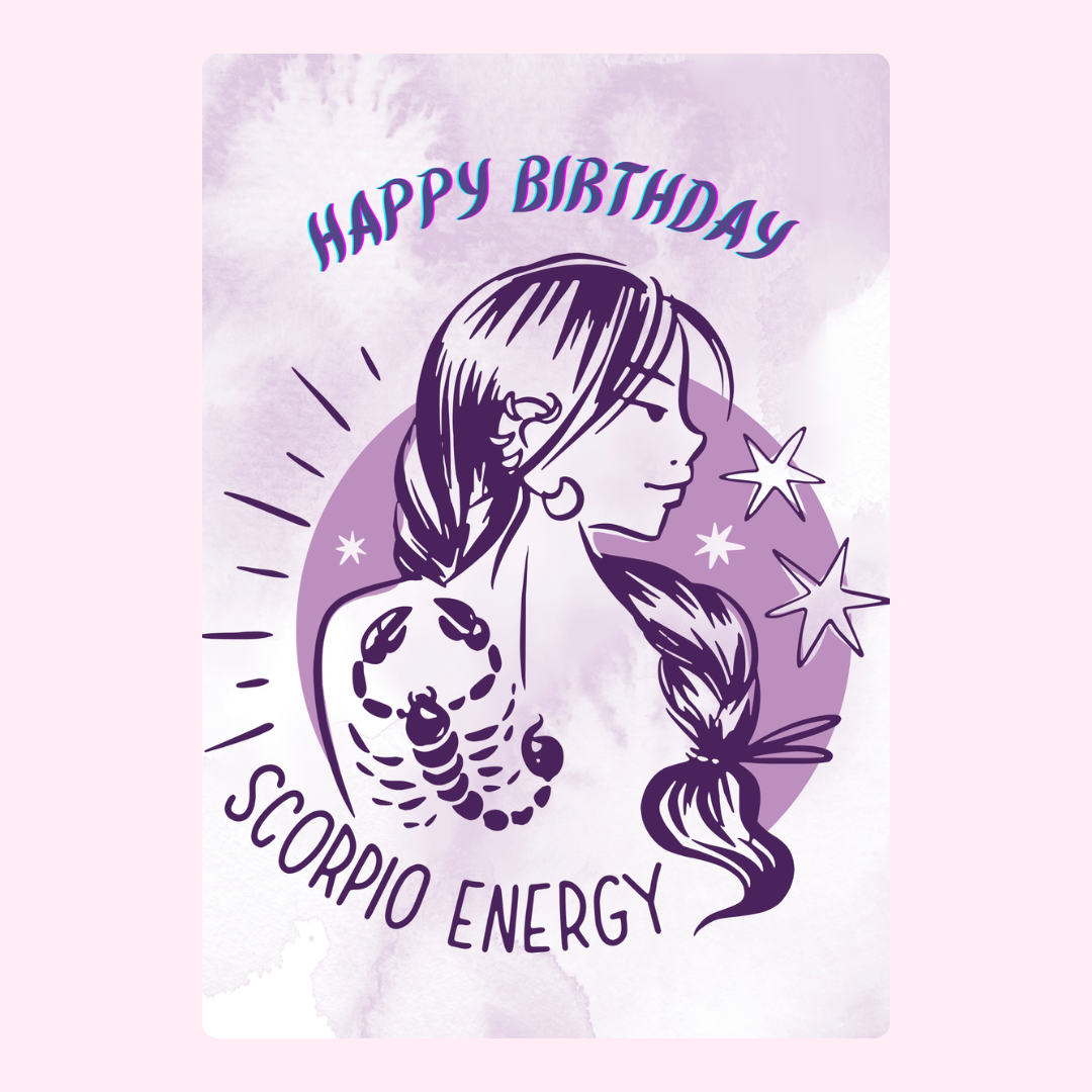 Happy Birthday Scorpio card - 20_bd3891c0