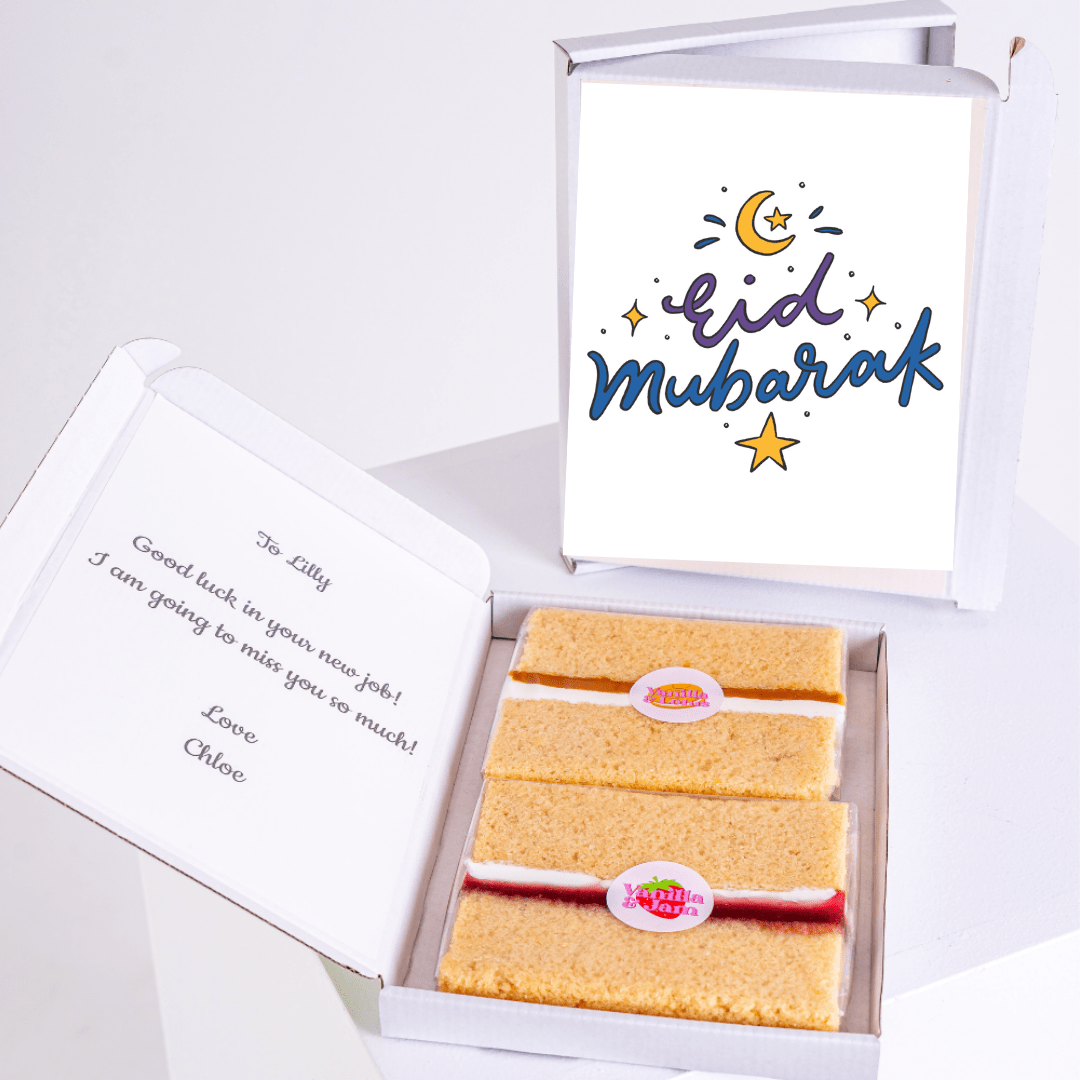 Eid Mubarak cake gift for Lilly, new job,...