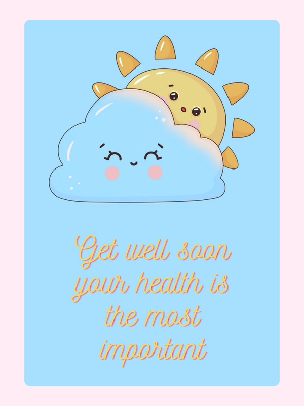 Get well soon card with sun and cloud, 23_1edaca56