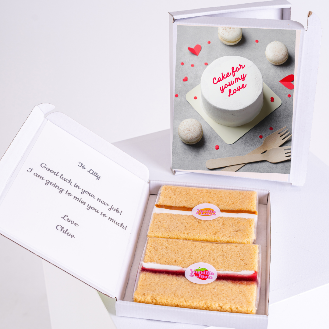 Cake for you my Love & farewell message.