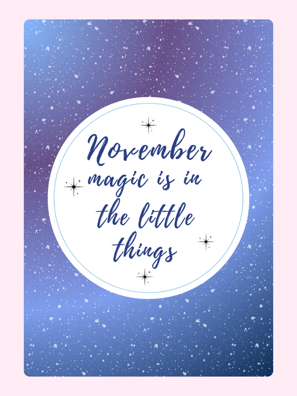 November magic card