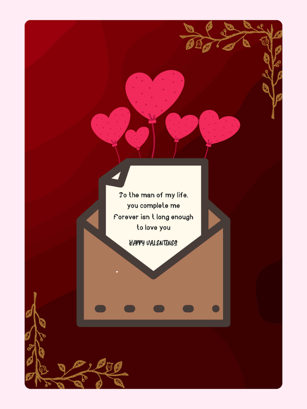 Happy Valentines_160 Cake Card, for a partner