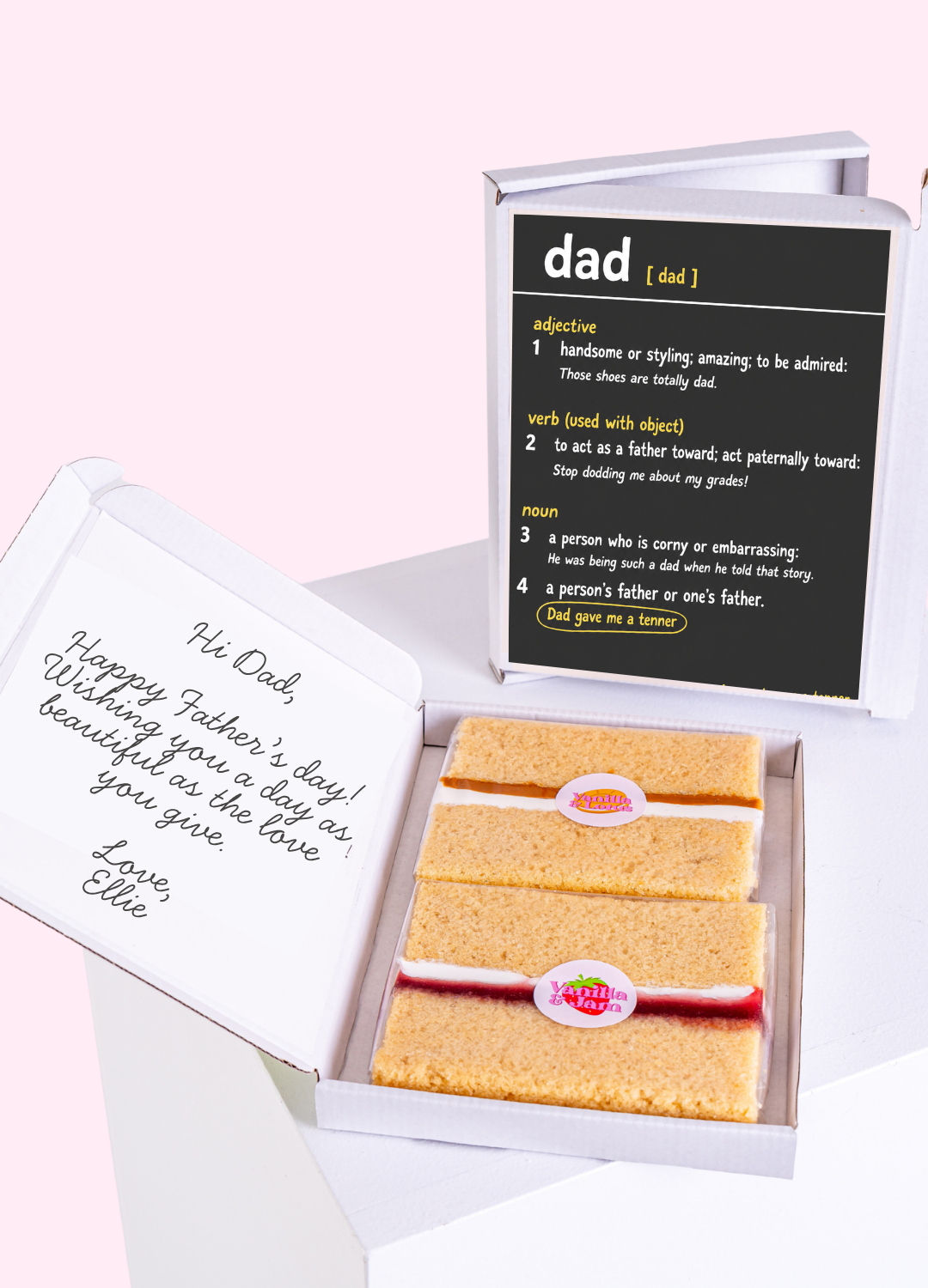 Dad Definition Meaning Cake Card | MailBakes