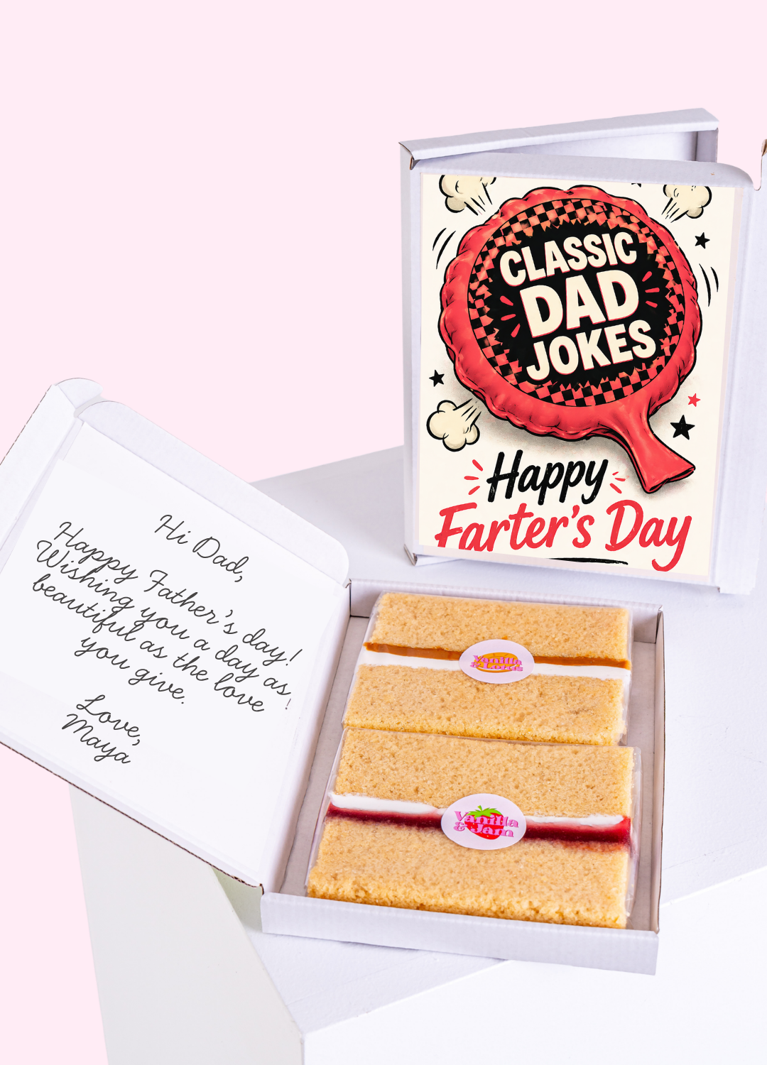 Classic Dad Jokes Father’s Day Cake Card | MailBakes