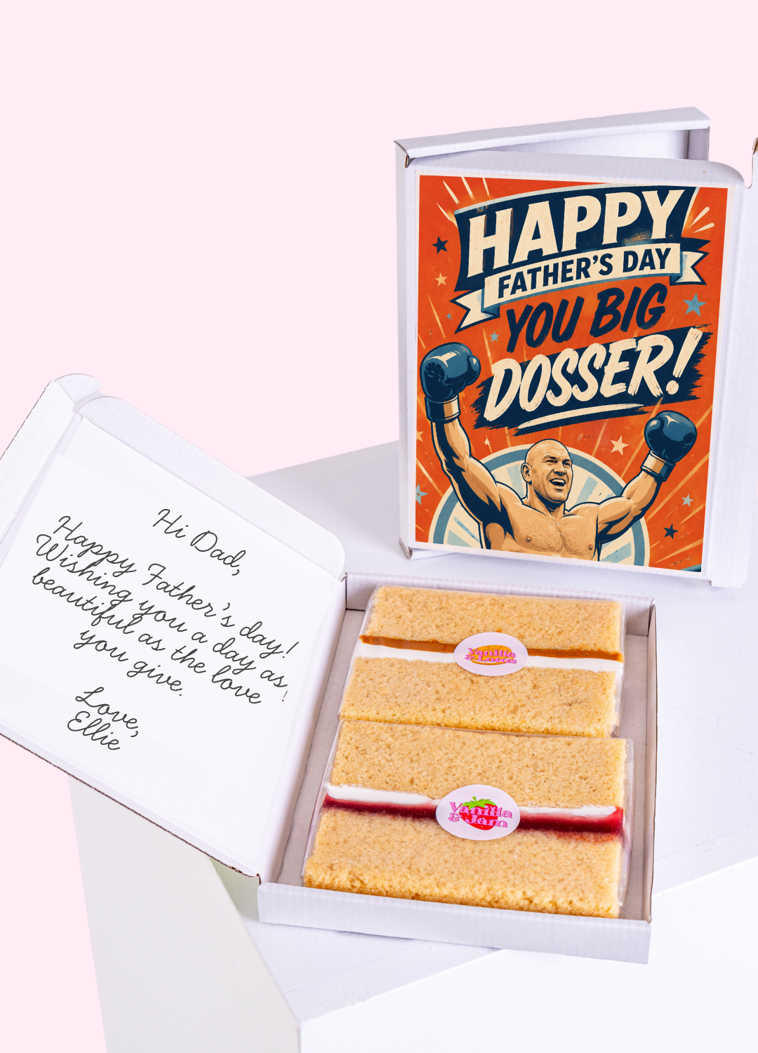 Heavyweight Champion Cake Card | MailBakes