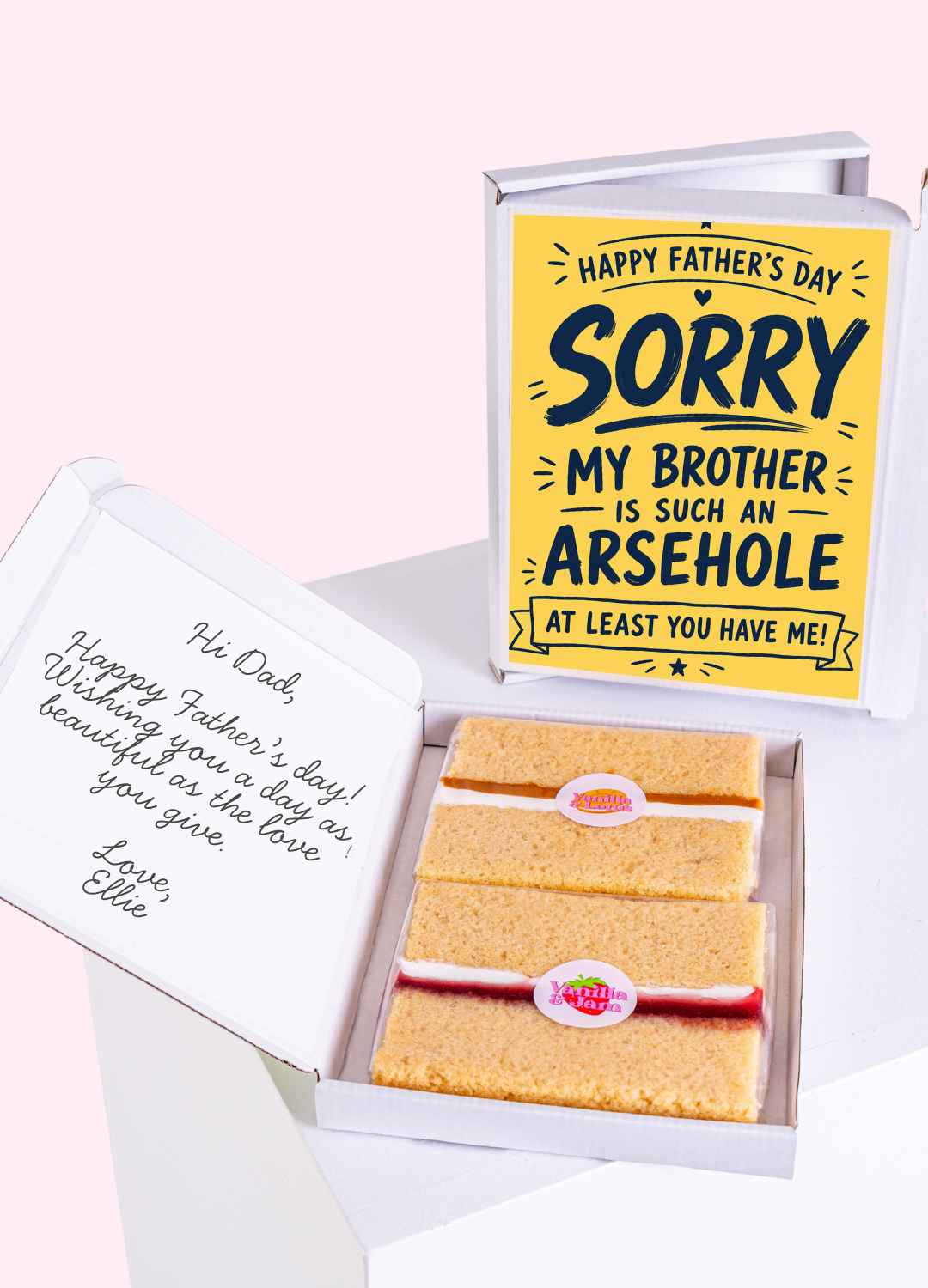 Better Than My Brother Cake Card | MailBakes