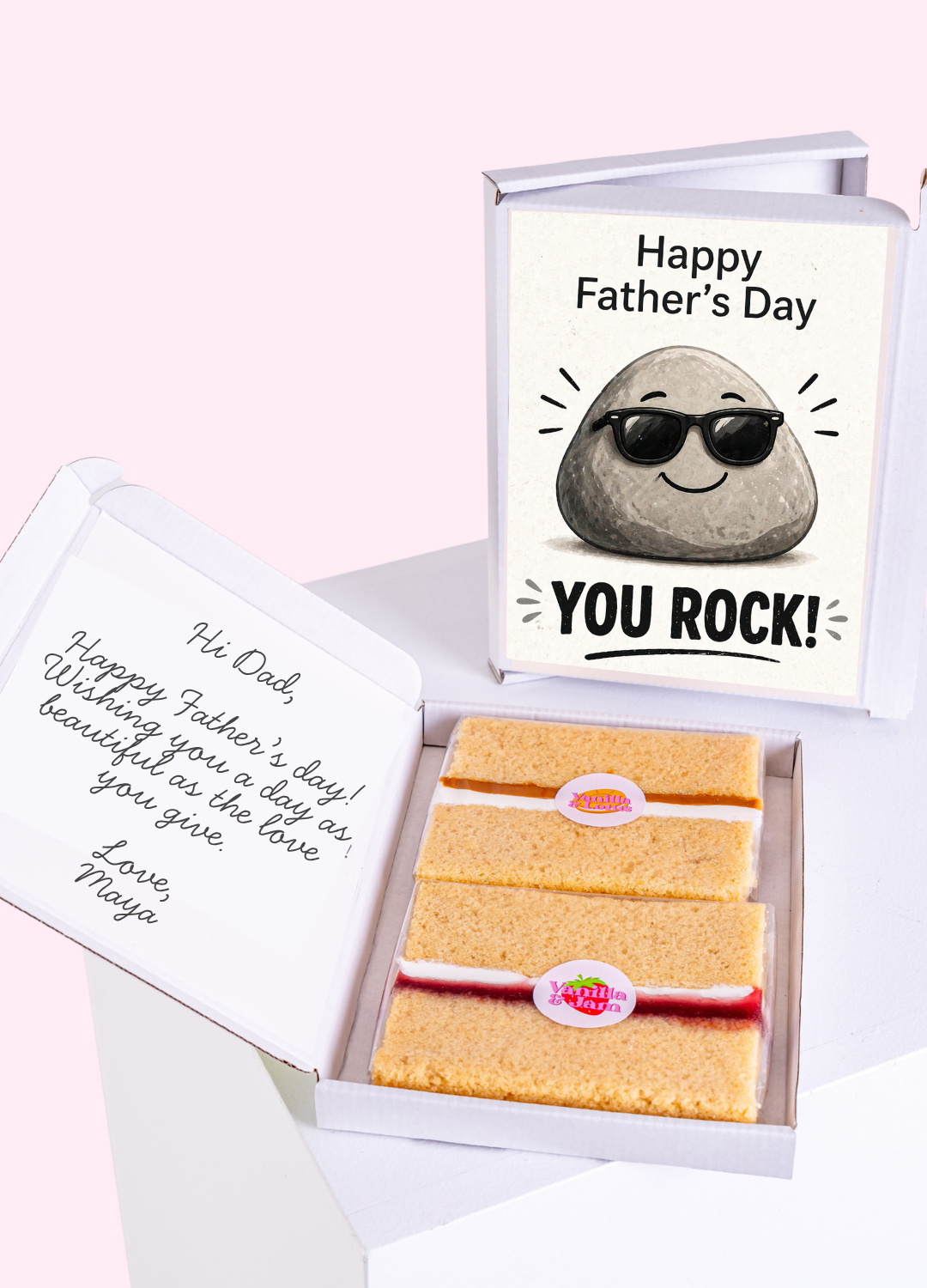 You Rock Father’s Day Cake Card | MailBakes
