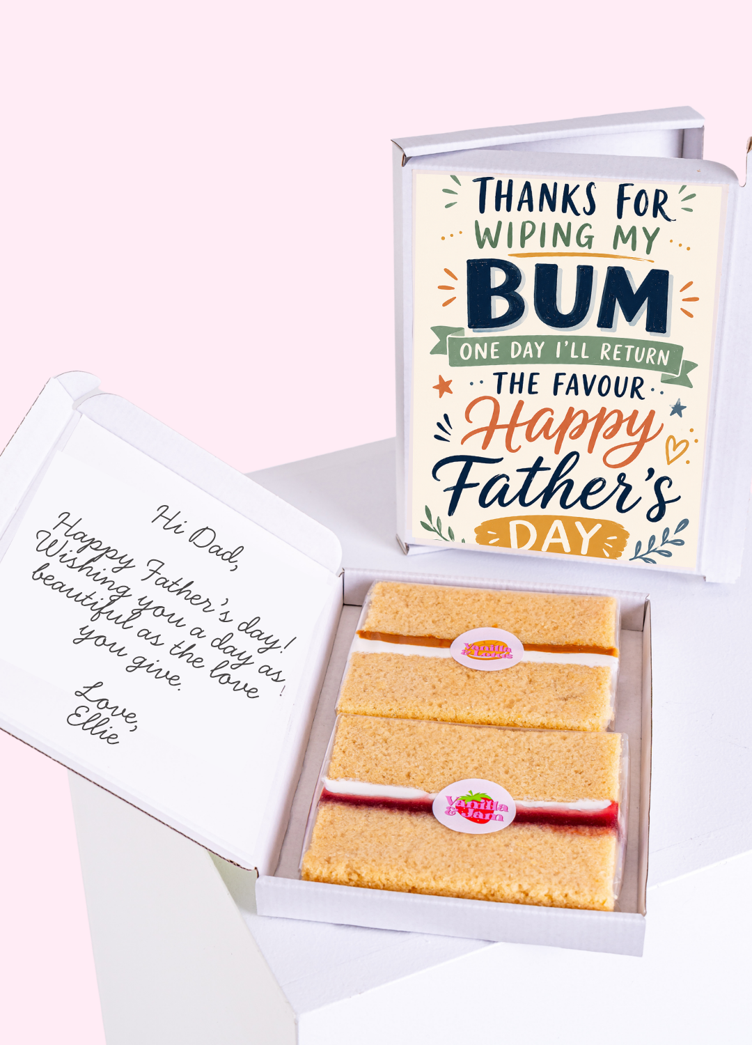 Thanks For Wiping My Bum Cake Card | MailBakes