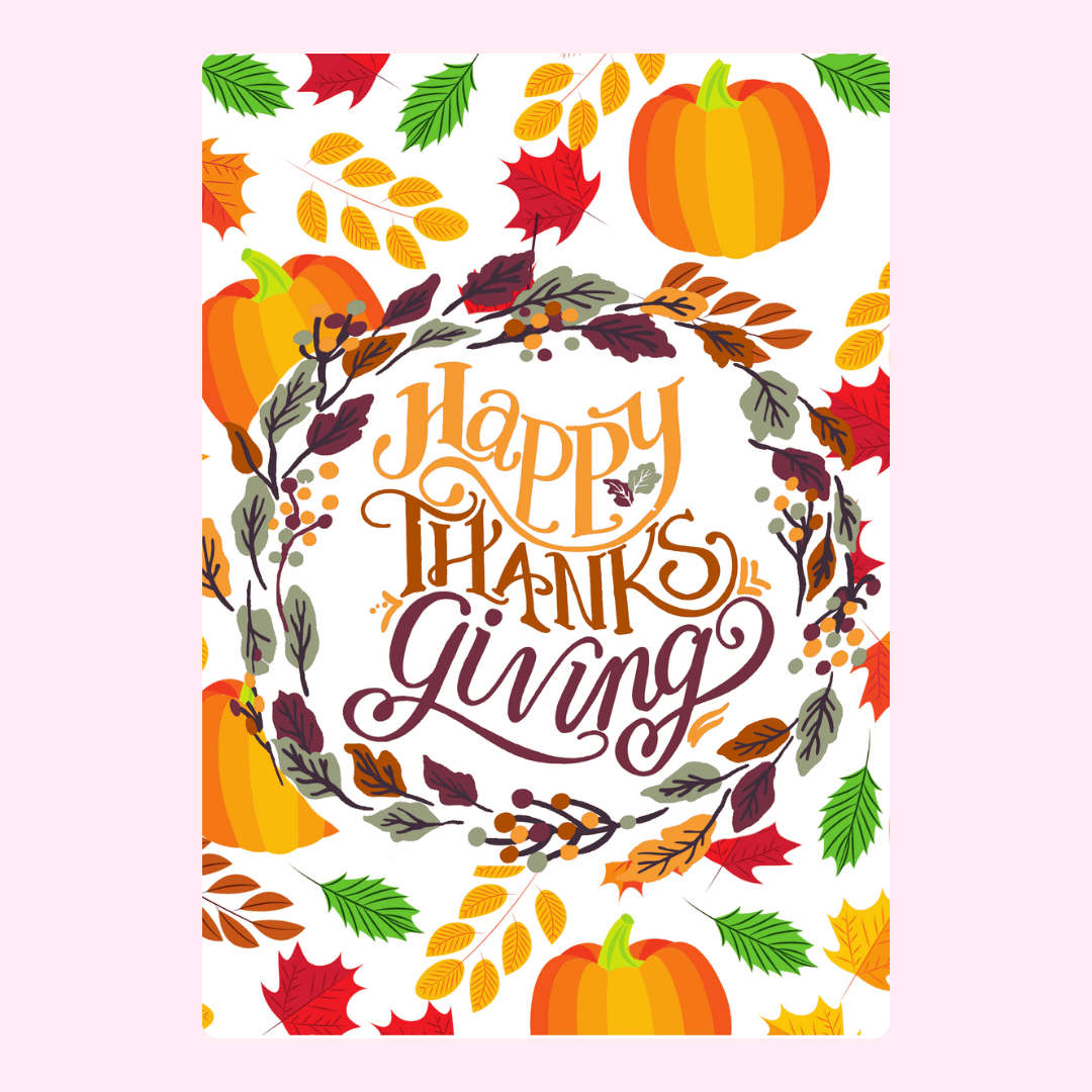 Happy Thanksgiving Pumpkin
