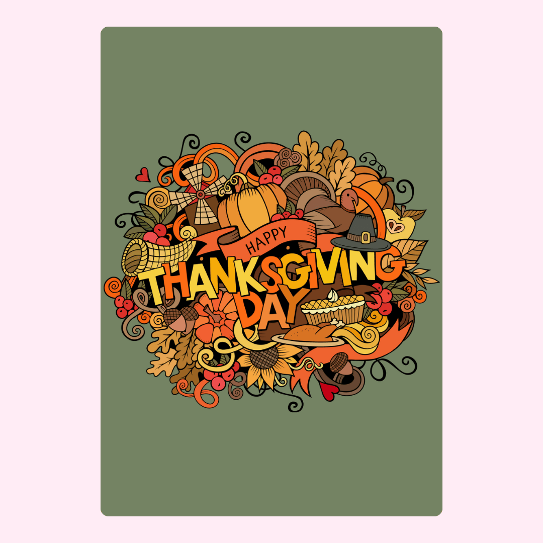 Happy Thanksiving Day - Green