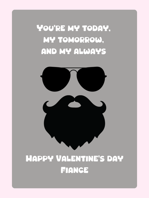 Happy Valentine's Day_156 Cake Card, for a partner