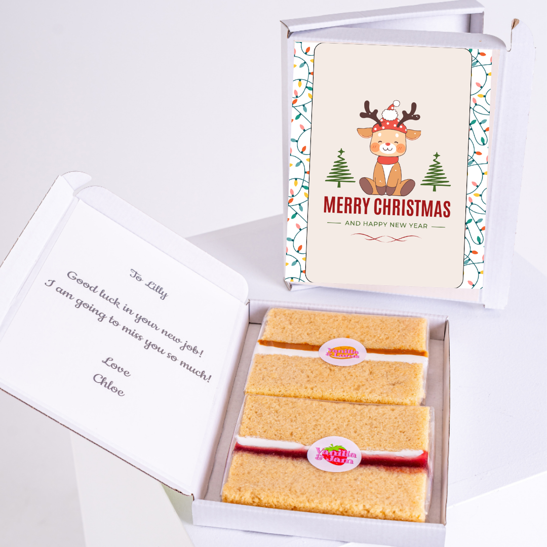 Christmas cake gift for Lilly, Merry Christmas card, 52_7a789b6d