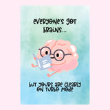 Exam Results cake cards
