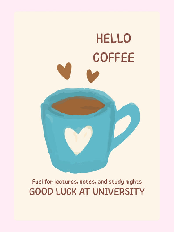 Good Luck at University Cake Card
