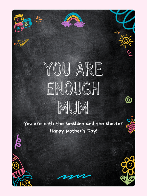 Happy Mother Day35 Cake Card, for Mum