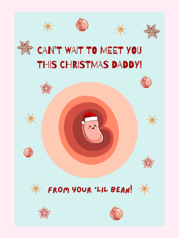 From Your 'Lil Bean! Cake Card, for Dad