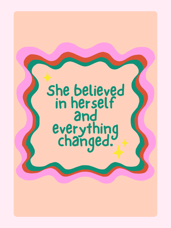 Everything Changed Cake Card, thinking of you