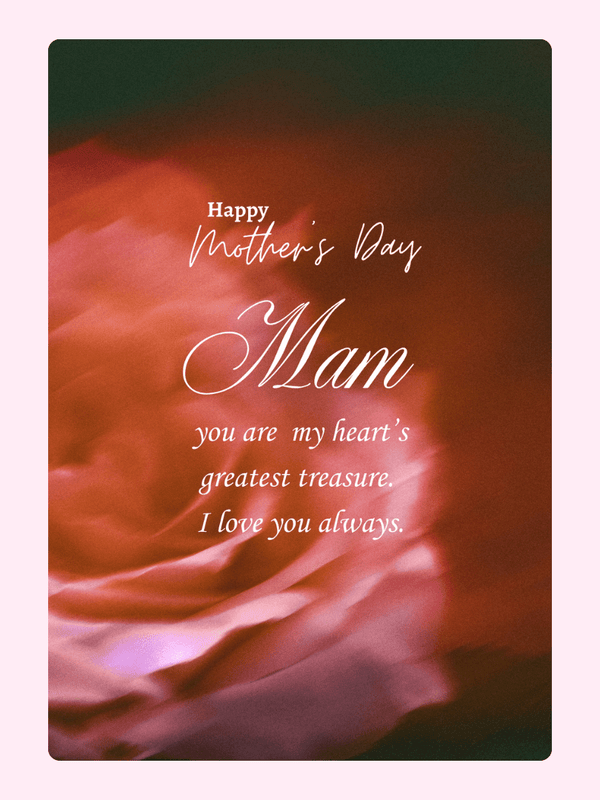 Happy Mother's Day90 Cake Card, for Mum