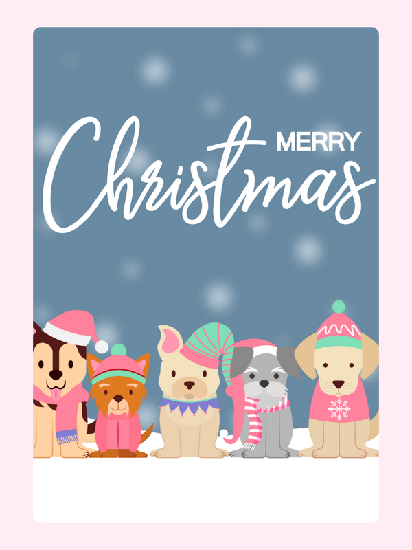 Merry Christmas Cake Card
