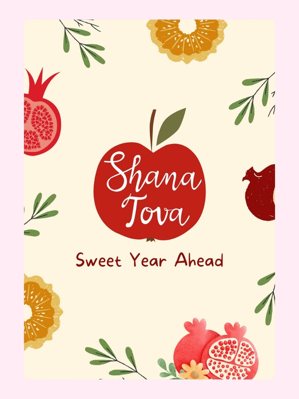 Shana Tova Sweet Year Ahead Cake Card