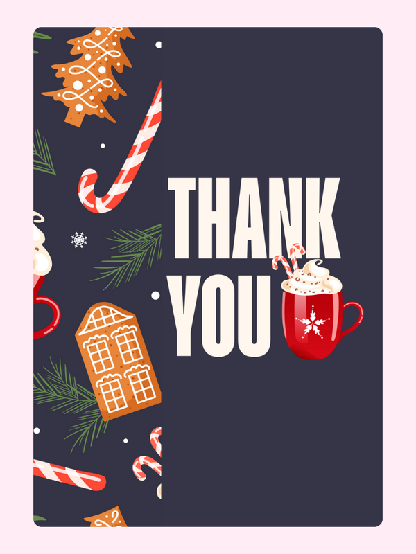 Thank You Mug Cake Card