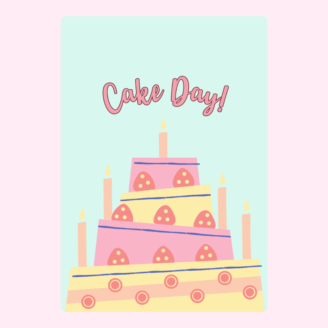 Cake Day! Illustration from Nov 18, 2024