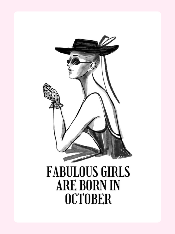 Fabulous girl in hat and sunglasses.