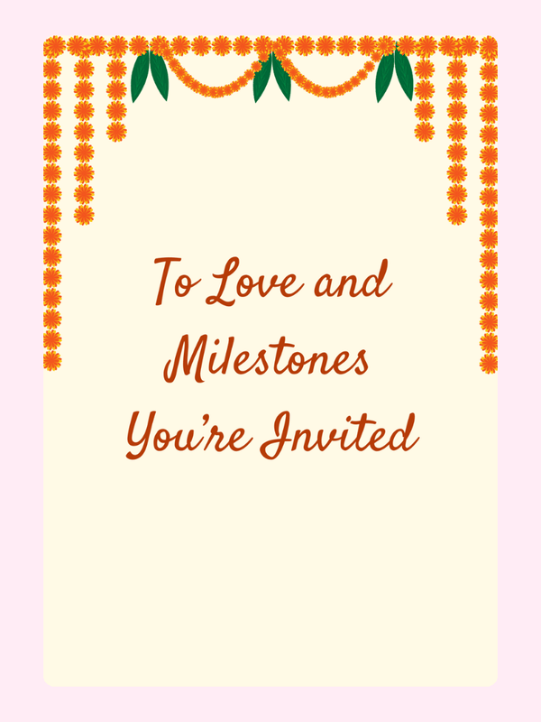 To Love and Milestones
