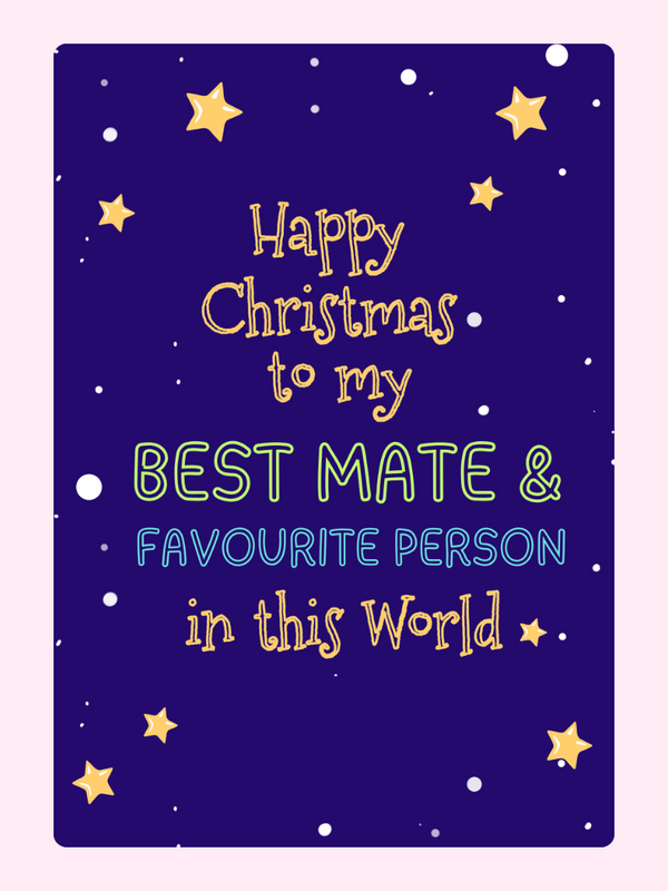 Favourite Person In The World Cake Card, for a friend