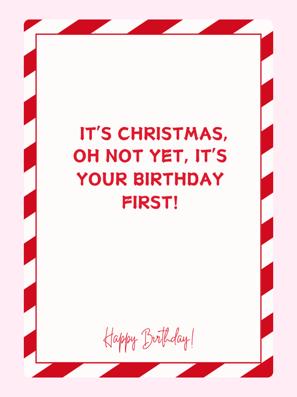 Your Birthday First Cake Card