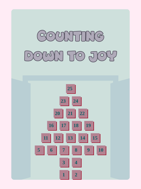 Counting Down to Joy Advent Calendar