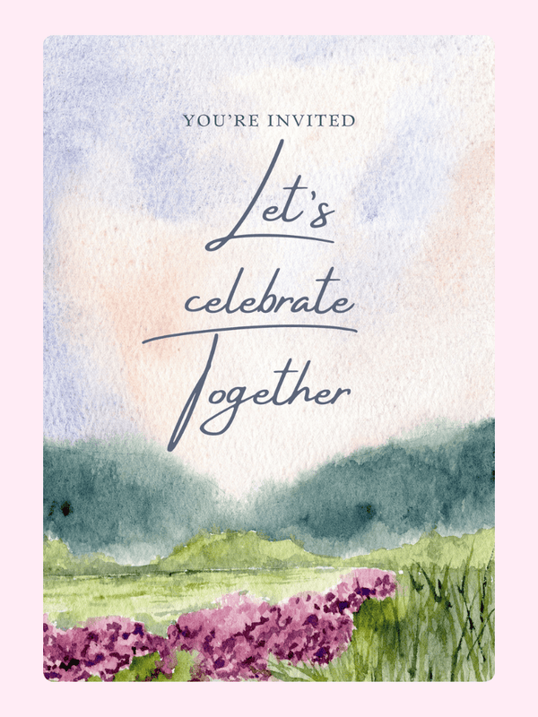 Let's celebrate together.